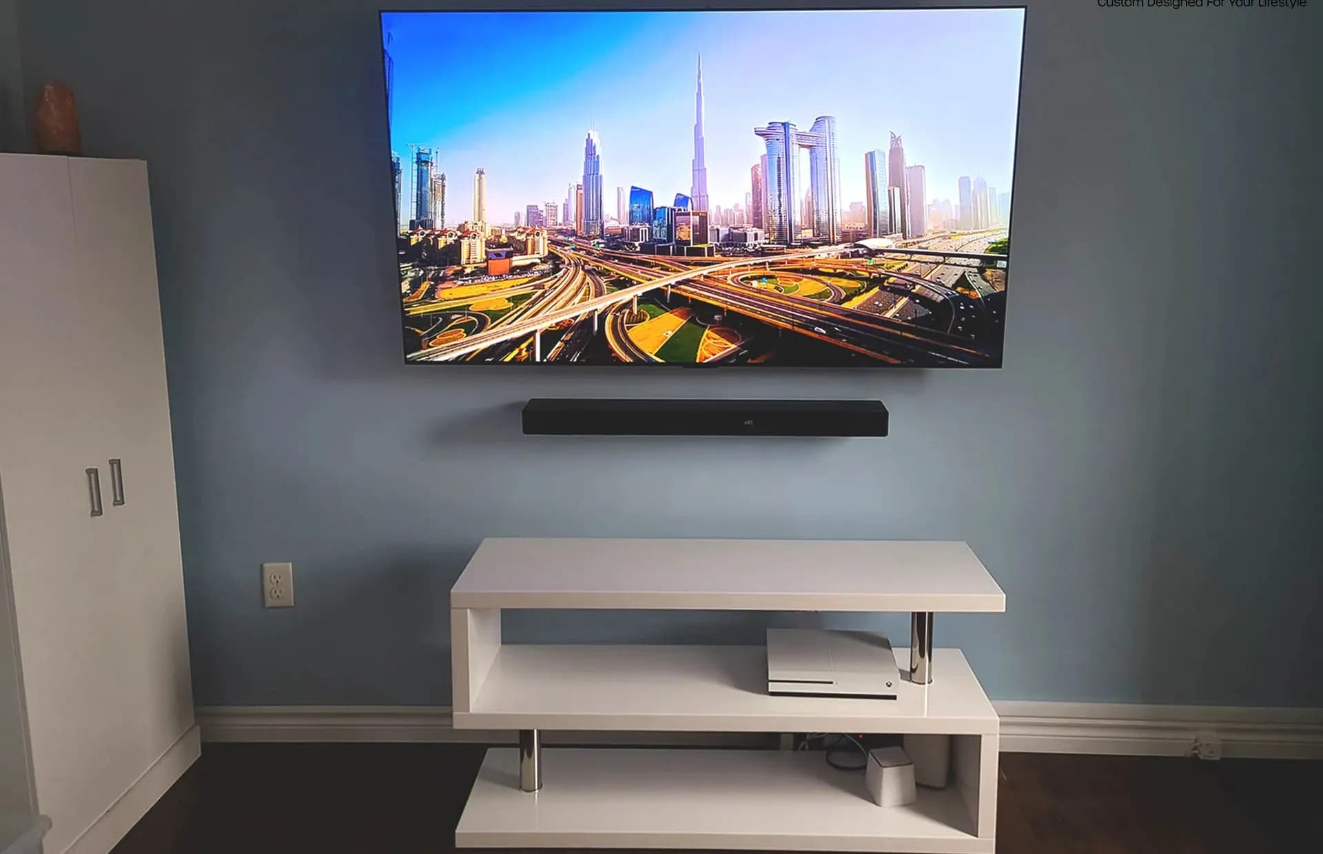 Flat Wall Mount Installation