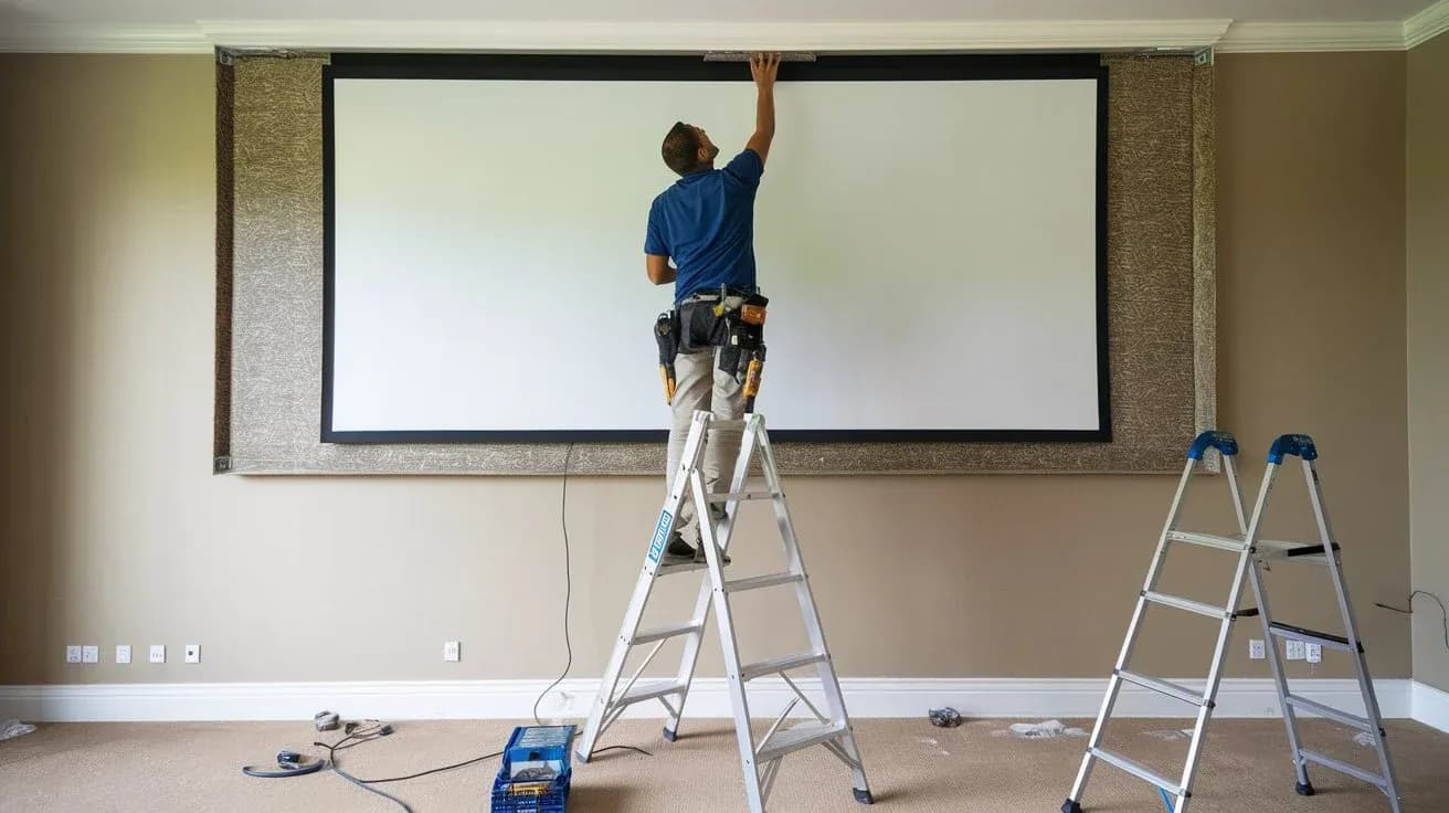 Projector & Screen Installation