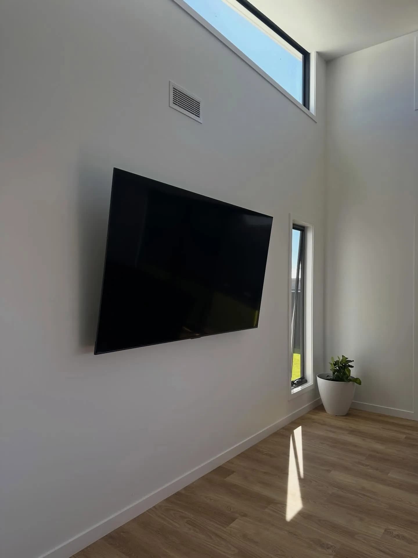 A Clean, Secure and Level TV Setup
